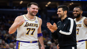 Джокович пришёл на 128:104 Lakers и вдохновил Дончича