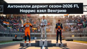 Антонелли держит сезон-2026 F1, Норрис взял Венгрию