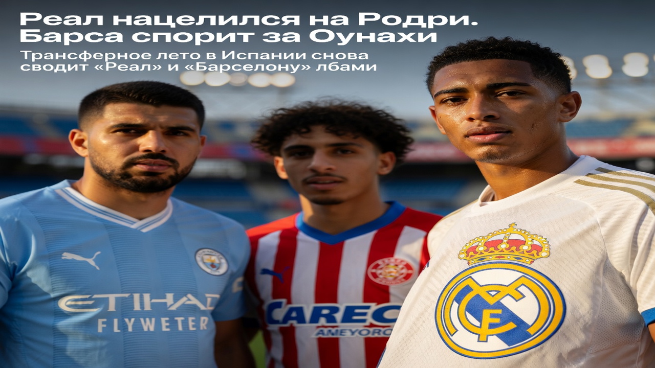 Реал нацелился на Родри. Барса спорит за Оунахи