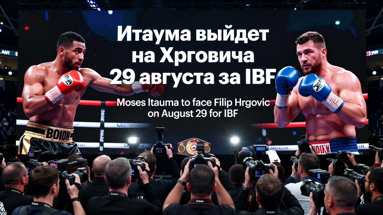 Итаума выйдет на Хрговича 29 августа за IBF