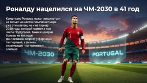 Роналду нацелился на ЧМ-2030 в 41 год
