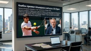 Книбон призвал Алькараса снятьcя с US Open