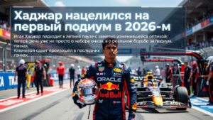 Хаджар нацелился на первый подиум в 2026-м