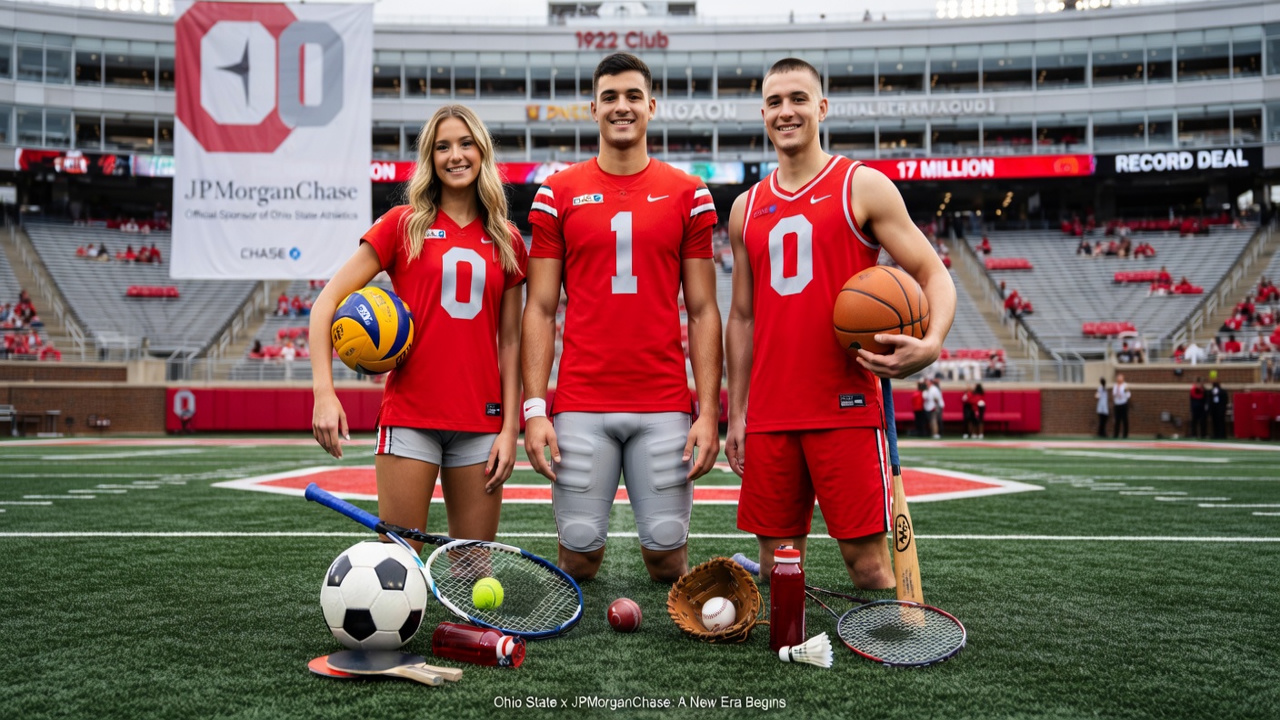 Ohio State заключил с JPMorganChase спонсорский контракт на 17 миллионов