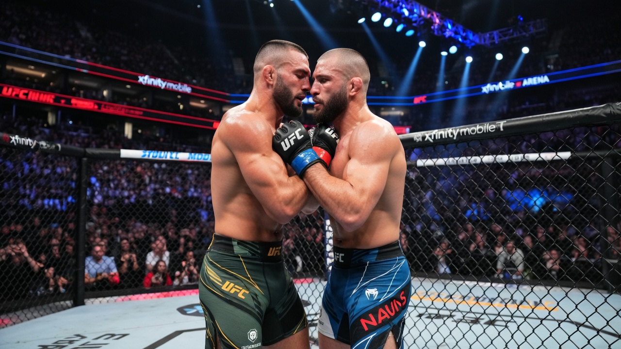 UFC 330 привез в Филадельфию два титульных боя