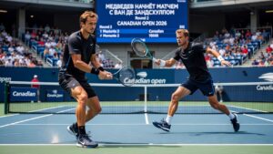 Медведев начнёт Canadian Open матчем с ван де Зандсхулпом