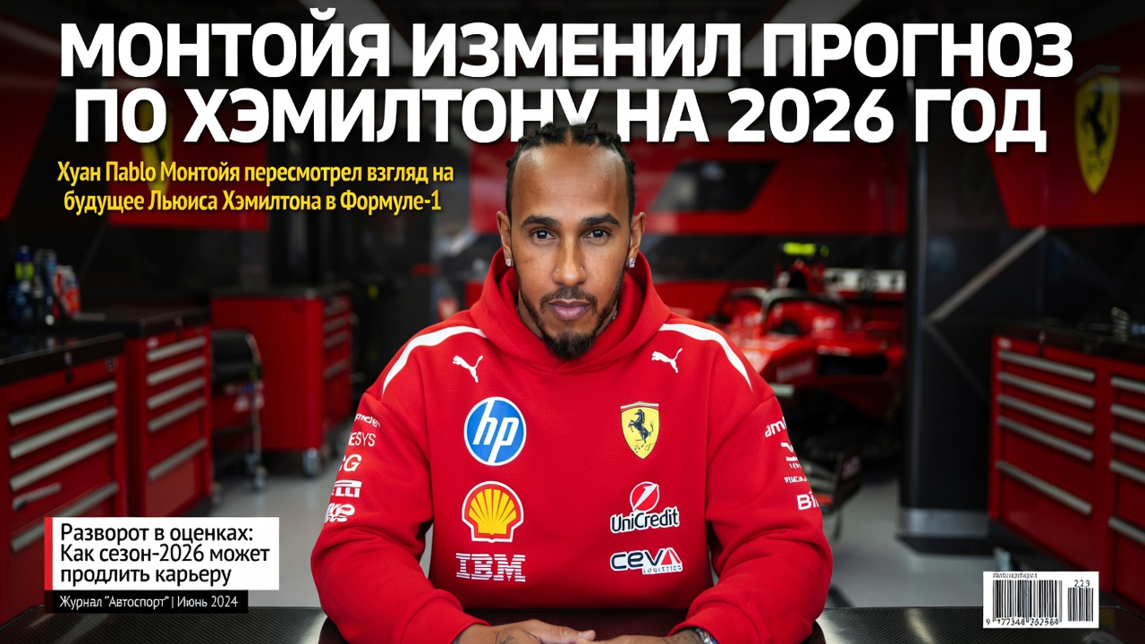 Монтойя изменил прогноз по Хэмилтону на 2026 год