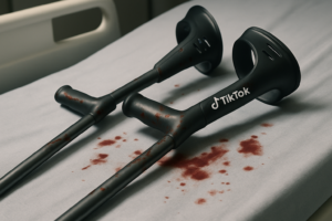 Перес Хилтон нанёс себе травмы во время эфира в TikTok