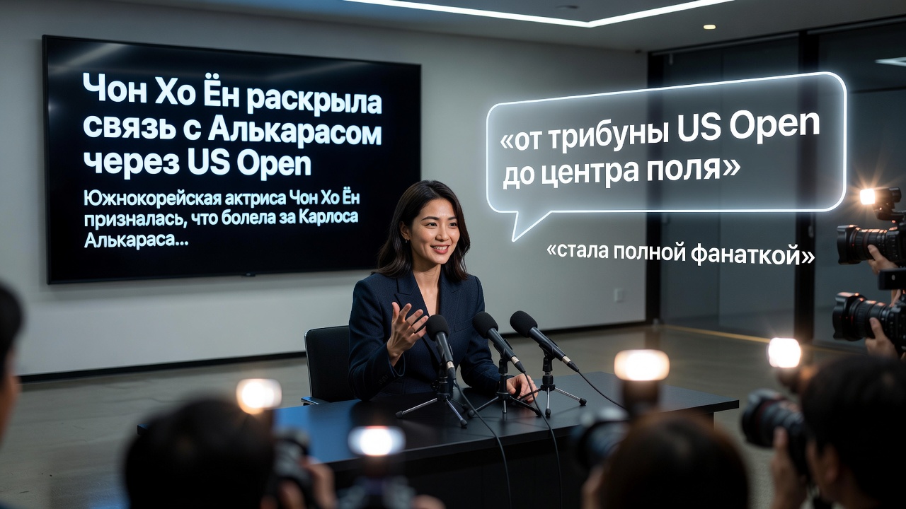 Чон Хо Ён раскрыла связь с Алькарасом через US Open