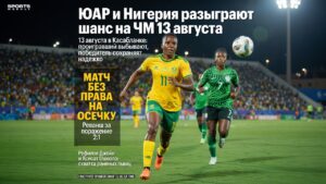 ЮАР и Нигерия разыграют шанс на ЧМ 13 августа