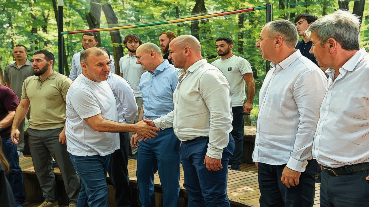 Кумпилов наградил чемпионов. Планка взлетела