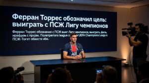 Ферран Торрес обозначил цель: выиграть с ПСЖ Лигу чемпионов
