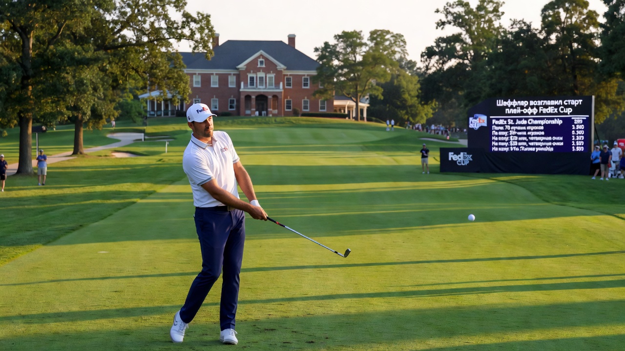 Шеффлер возглавил старт плей-офф FedEx Cup