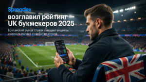 Spreadex возглавил рейтинг UK букмекеров 2025