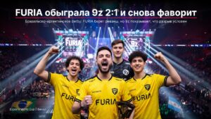 FURIA обыграла 9z 2:1 и снова фаворит