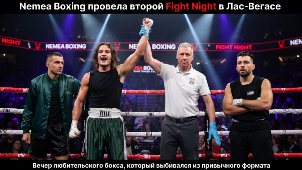 Nemea Boxing провела второй Fight Night в Лас-Вегасе