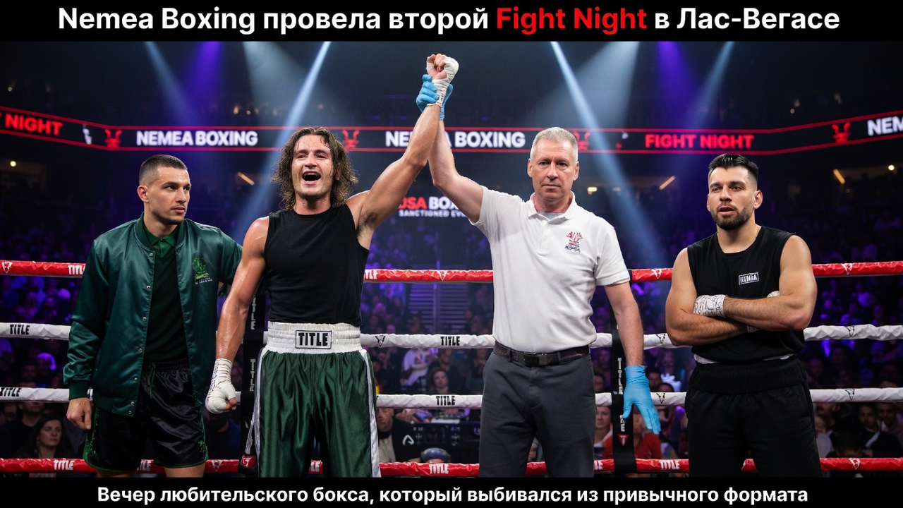 Nemea Boxing провела второй Fight Night в Лас-Вегасе
