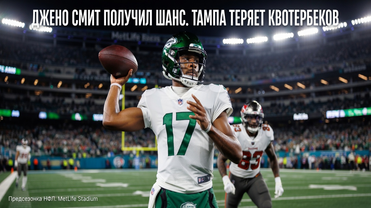 Джено Смит получил шанс. Тампа теряет квотербеков