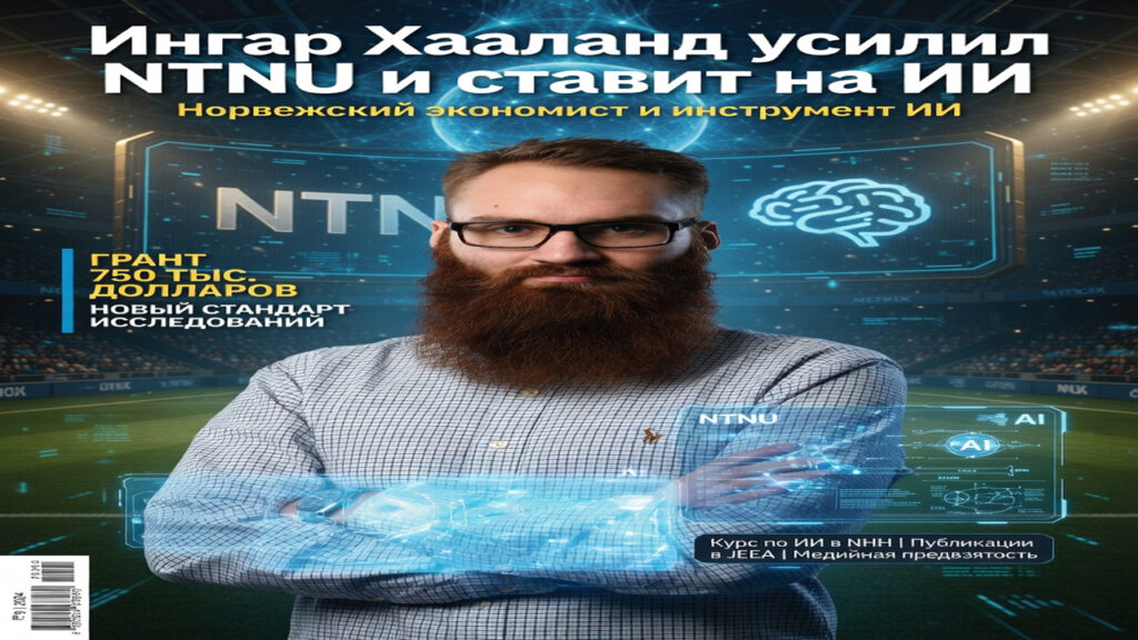 Ингар Хааланд усилил NTNU и ставит на ИИ