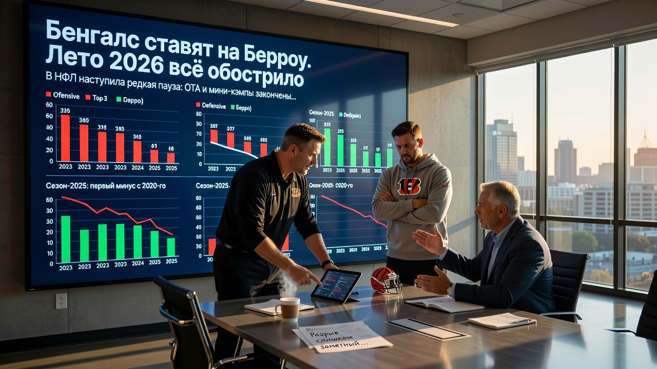 Бенгалс ставят на Берроу. Лето 2026 всё обострило