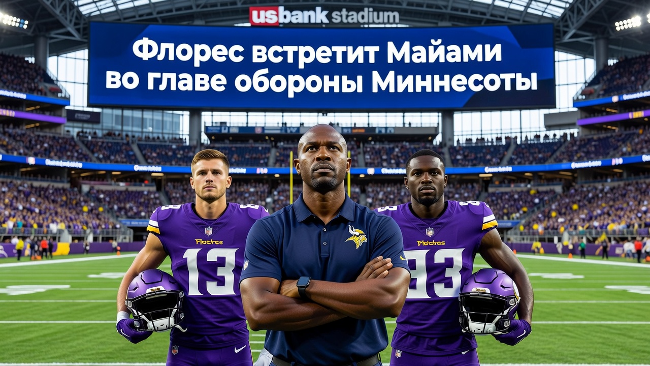 Флорес встретит Майами во главе обороны Миннесоты