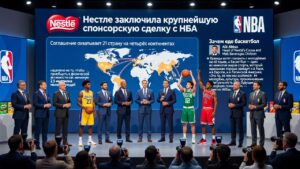 Nestle заключила крупнейшую спонсорскую сделку с НБА