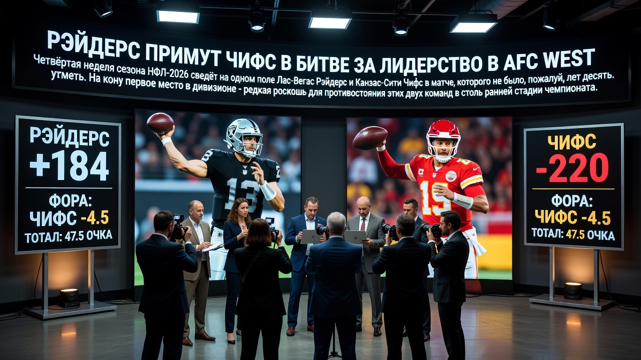 Рэйдерс примут Чифс в битве за лидерство в AFC West