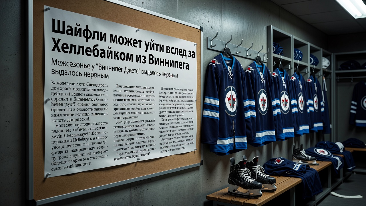 Шайфли может уйти вслед за Хеллебайком из Виннипега