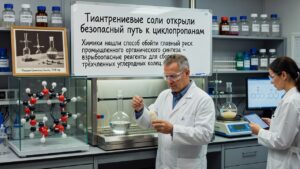 Тиантрениевые соли открыли безопасный путь к циклопропанам