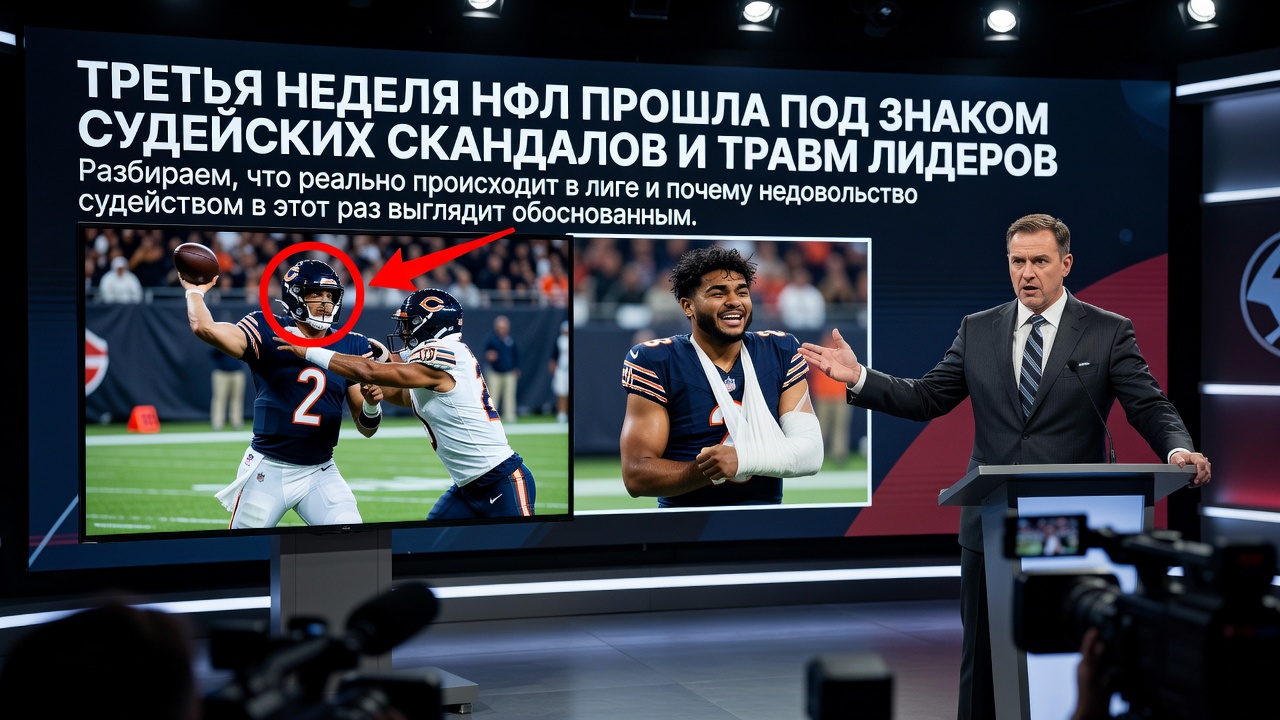 Третья неделя НФЛ прошла под знаком судейских скандалов и травм лидеров