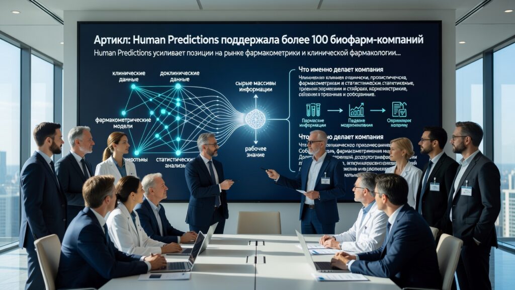 Human Predictions поддержала более 100 биофарм-компаний