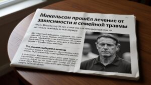 Микельсон прошёл лечение от зависимости и семейной травмы