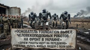 Основатель Foundation вывел человекоподобных роботов на фронт в Украине